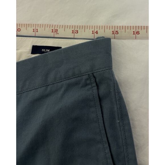 NWT J.Crew Mens Pants Slim Fit Flex Chino 29X32 Blue Classic Preppy - Picture 11 of 12